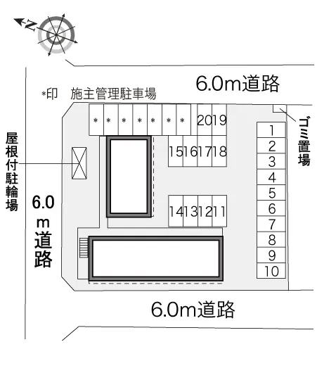 唐津市鏡 月極駐車場